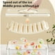 thumbnail image 4 of Bandeja para cubitos de hielo de gran capacidad con 64 rejillas y tapa a presión | Molde para congelador de fácil liberación | Hielera apilable con pala | Plástico duradero de grado alimenticio | Ide, 4 of 5