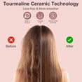 thumbnail image 5 of Hot Comb for Lace Front Wigs, Ceramic Electric Straightening Combs with 14 Temperature Settings & Auto Shut Off, Dual Voltage Travel Pressing Comb Set for Black Women Hair, 5 of 8