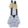 thumbnail image 3 of Duck Goose Clothes , Waterproof Prevent Extravasation Keep Clean Pet Chicken Duck Diapers Breathable Resuable With Bow Inner Pocket For Poultry S,M,L, 3 of 8