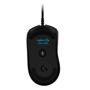 Logitech G403 Hero 25K Gaming Mouse, Lightsync RGB, Lightweight 87G+10G optional, Braided Cable, Black