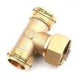 thumbnail image 2 of BTOER High Quality Water Pipe Connector T Shaped Adapter Reliable Replacement For Angle Valves Hoses For Garden Irrigation, A, 2 of 6