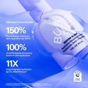 Bubble Skincare Water Slide Hydration Boosting Facial Serum with Hyaluronic Acid and Peptides, 1 fl oz