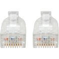 thumbnail image 3 of Eaton Tripp Lite Series Cat6 Gigabit Snagless Slim UTP Ethernet Cable (RJ45 M/M), PoE, Black, 10 ft. (3.05 m) - Patch cable - RJ-45 (M) to RJ-45 (M) - 10 ft - UTP - CAT 6 - molded, snagless, stranded - black, 3 of 4