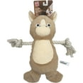 thumbnail image 2 of GiGwi 12" Squeaker with Rope Cozy Horse Dog Toy, 2 of 5