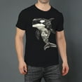 thumbnail image 2 of Graphic Tees Baggy Shirts for MenAnimals (4) Crew Neck Streetwear T Shirts Casual Summer Sports Best Sizes, 2 of 5