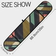 thumbnail image 3 of Yayeee Double Oven Mitt Kitchen Heat Resistant Baking 35" x7" Quilted Glove, Green Geometric, 3 of 6