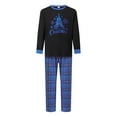 thumbnail image 3 of Family Christmas Pajamas Matching Sets Christmas Tree Print Plaid Christmas Family Matching Outfits, 3 of 6