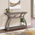 thumbnail image 4 of Monarch Specialties Accent Table, Console, Entryway, Narrow, Sofa, Bedroom, Brown Laminate, 4 of 11