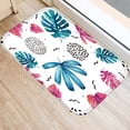 thumbnail image 4 of Modern Kitchen Mat Bedroom Living Room Doormat Entrance Door Flower Leaves Home Bathroom Foot Mats Kitchen Floor Carpet, 4 of 5