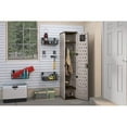 thumbnail image 2 of Suncast Tall Resin Storage Cabinet Locker 72" H x 15" W for Garage, Home, Shed, Platinum Metallic, 2 of 7