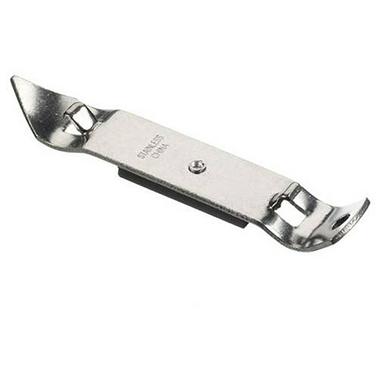 Mainstays Stainless Steel Magnetic Can Punch / Bottle Opener, Silver 