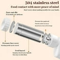 thumbnail image 7 of String Hopper Maker Electric, 5-in-1 Cordless Pasta Machine, Multi-Function Portable Household Electric Pasta Maker, Handheld Electric Pasta Maker, for Making Spaghetti Linguine, Sausage, 7 of 7