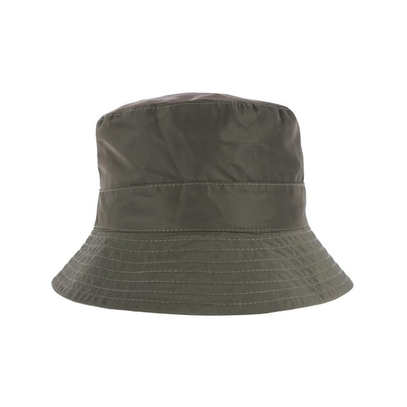 Angela & William Waterproof Packable Rain Hat with Zippered Closure