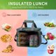 thumbnail image 2 of Bolsa Térmica Plegable iknoe 8,5L para Almuerzo, Bolsa Nevera a Prueba de Fugas Verde Grisáceo, 2 of 6