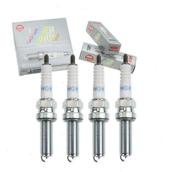 4 pc NGK 96956 Laser Iridium Spark Plugs for Ignition Wire Secondary