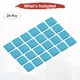 thumbnail image 4 of Uxcell 24PCS Bandas de sudor deportivas, muñequeras de algodón absorbentes para entrenamiento/baloncesto/correr [Azul cielo, 8cm de ancho], 4 of 7