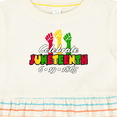 thumbnail image 4 of Inktastic Celebrate Juneteenth 6-19-1865 Girls Baby Dress, 4 of 5