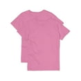 thumbnail image 2 of Hanes Women's ComfortSoft Short Sleeve V-Neck Tee (2-pack), 2 of 5