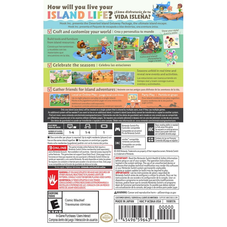 [Physical] Animal Nintendo Switch, Crossing: U.S. Version Horizons, - New