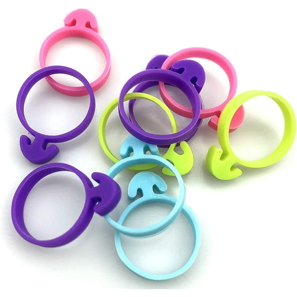 Pastry Bag Ties Reusable Icing Bag Ties Silicone Decoration Bag Clips