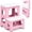 Pink, variant on 2 Step Stool Foldable, Non-Slip Steps, Folding Step Stool for Adults , Plastic Stool Pool Ladder, Collapsible Stools 2 Step Ladder for Kitchen Toilet Bedroom Office RV, Holds 330 lbs, Black