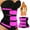 Hot Pink, variant on SBYOJLPB Women Wrap Waist Belt Slimming Body Shaper Plus Size Waist Trainer Shapeware Hot Pink 20(XXXXXXL)