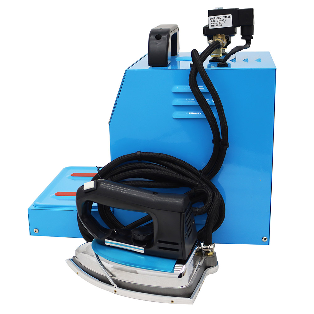 Clothing Curtain Ironing Machine Industrial Steam Iron Boiler 4L Water Tank 110V
