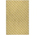 thumbnail image 2 of Addison Rugs Dream Shag Premium Machine Washable Transitional Lattice Gold Rectangle Rug, 8' x 10', 2 of 8
