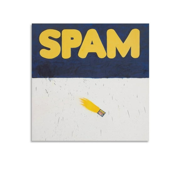 Ed Ruscha Actual Size Canvas Printing Famous Paintings, Wall Art Posters, Decorative Hanging Pictures Gifts Canvas Painting Poster Wall Art Decorative Picture Prints Modern Decor 28x28inch(70x70cm)