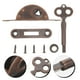 thumbnail image 3 of juego de cerradura para muebles antiguos, cerradura clásica para cajón, cerradura para puerta de armario, para puertas de armario., 3 of 6