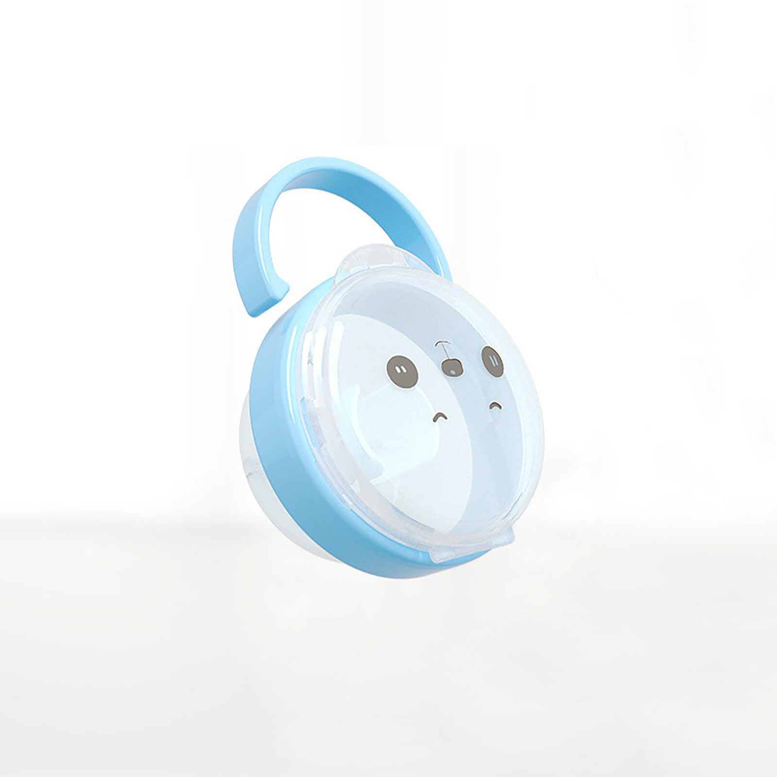 Plastic pacifier box, portable pacifier box, pacifier storage box