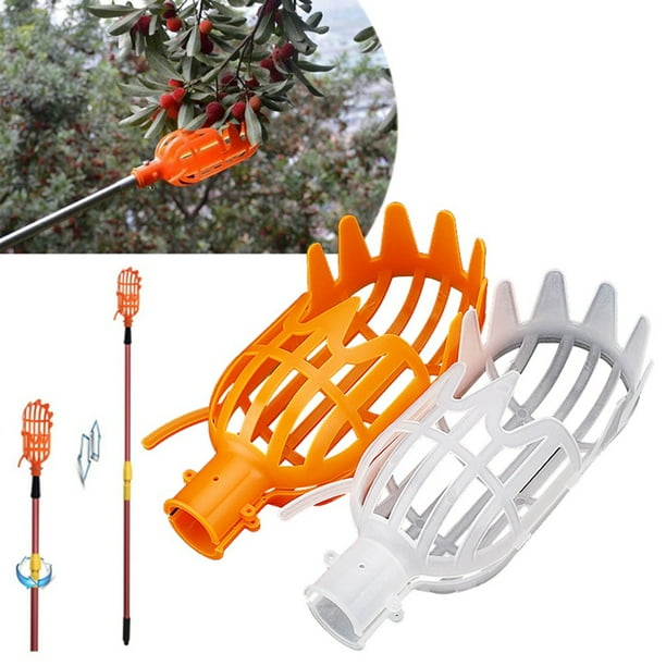 Recolector de frutas de plástico Cabezal de recolección de frutas Cesta de recolección de frutas Recolector de frutas