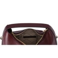 thumbnail image 4 of Michael Kors Ember Small Messenger Top Handle Handbag Crossbody Oxblood Leather, 4 of 4