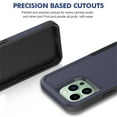 thumbnail image 6 of for iPhone 15 Pro Max Case,Heavy Duty Drop Protection Edge Raised Rugged Shockproof/Drop Proof/Dust Proof Military Protective Tough Durable Cell Phone Cover for Men Women,Darkblue, 6 of 6