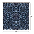 thumbnail image 5 of Waterproof Bohemian Shower Curtain 72x72 Inch Boho Style Polyester Unique Shower Curtain for Bathroom Hotel Home Decor with 12 Plastic Hooks, 5 of 5