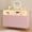 Pink, variant on Homhougo Dresser for Bedroom 6 Drawer Black with LED Light and Power Outlet, Wooden Dressers and Chests of Drawers, Dresser Organizer for Bedroom, Living Room, Hallway, Nursery
