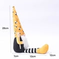 thumbnail image 4 of Bumble Bee Striped Scandinavian Tomte Nisse Swedish Honey Bee Elfs Home, 4 of 9