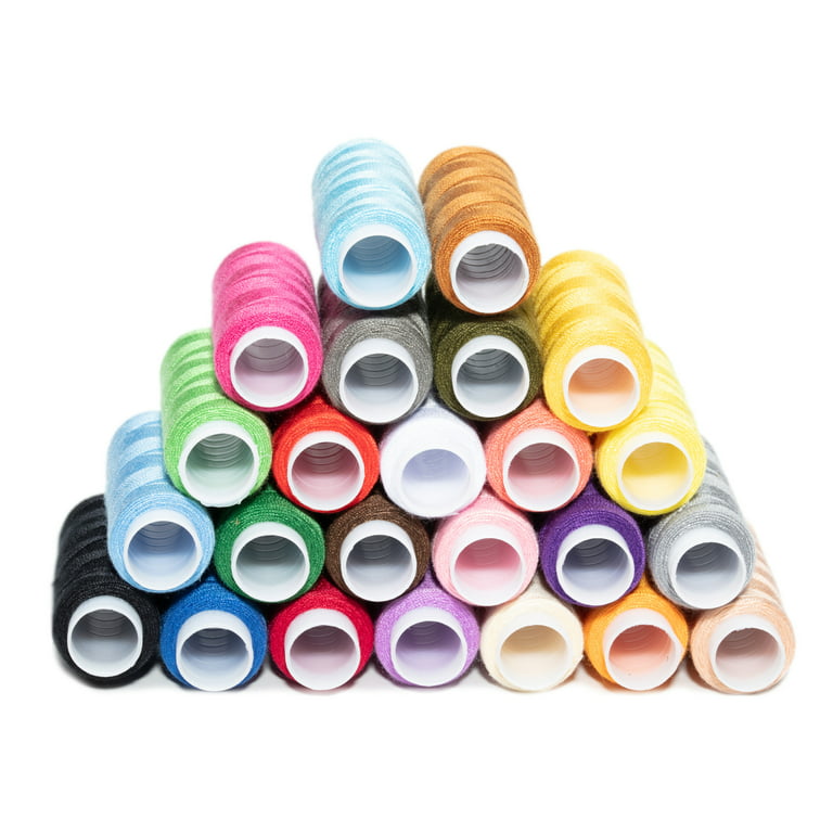 Khaki ALL PURPOSE THREAD 100% Polyester Sewing Thread 3 Spools 200 Yards  per Spool 162m 14 Colors Paulabcrafts 