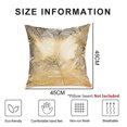 thumbnail image 2 of Funda de almohada blanca de 18x 18 ", traje de 2 piezas, funda de almohada decorativa de sujeción blanca y dorada, funda de cojín para sofá, decoración del hogar, juego de funda de almohada para sala, 2 of 6