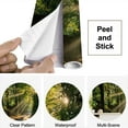 thumbnail image 4 of Peel and Stick Wallpaper Sunshine alley Modern Art Wall Mural Decor Self Adhesive and Removable 69in x 98in, 4 of 8