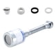 thumbnail image 2 of Aireado del grifo de 360 ​​grados Presión giratoria Boosting Ajustable Agua Ajustable Lavable Fregadero Fregadero Grifo Bubbler Pulverizador Accesorio Tipo largo kenally HA012280-02, 2 of 7