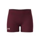 thumbnail image 1 of Shorts Under Armour Team Shorty 3 para Mujer Cardinal/Blanco, 1 of 4
