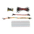 thumbnail image 1 of 830 Tie Points Planche à Pain, 65 Pcs Fil 3.3V 5V Module d'Alimentation Broche Standard Femelle Prise USB pour Programmation de Projet DIY, 1 of 8