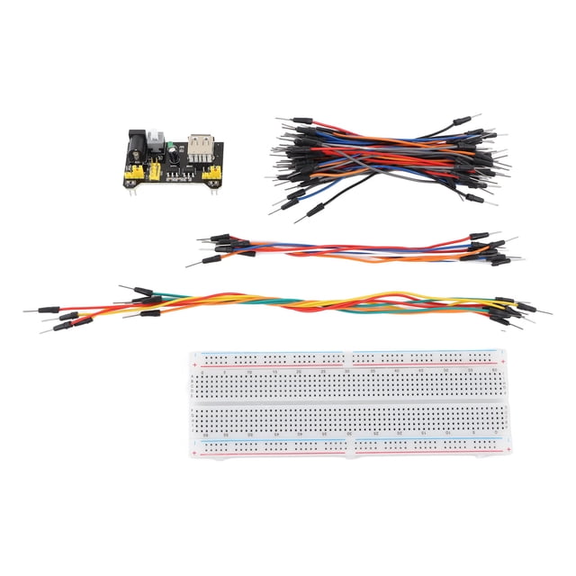 830 Tie Points Planche à Pain, 65 Pcs Fil 3.3V 5V Module d'Alimentation Broche Standard Femelle Prise USB pour Programmation de Projet DIY