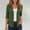 Green, variant on Women's Stretch Shirt Cardigan Baeitkot Women's Solid Color Casual Imitation Stretch Shirt Cardigan Blue XL