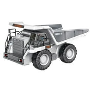 BJBSJSZ Remote Control Excavator Construction Toys for Boys, RC Excavator Toy with Metal Shovel and Light and Sounds, Excavator Toys for Boys Christmas Birthday Gift