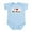Sky Blue, variant on CafePress - I Love My Nina Infant Bodysuit - Baby Light Bodysuit, Size Newborn - 24 Months