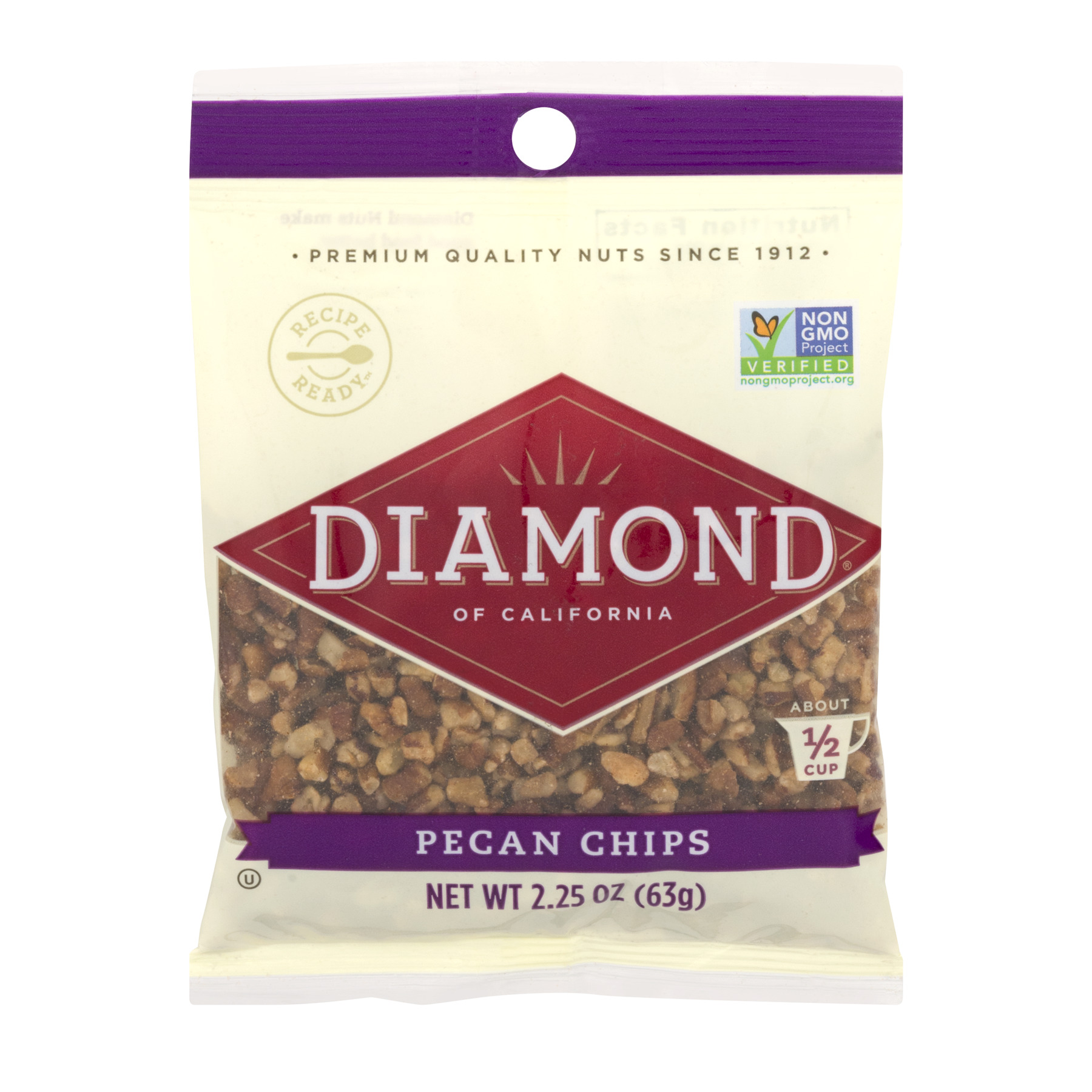 Diamond Finely Diced Pecans, 2.5 OZ