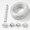 50FT-White SPT-2, variant on 200FT Green SPT-2 18 Gauge 2 Conductor UL Listed Zip Cord Hookup Wire