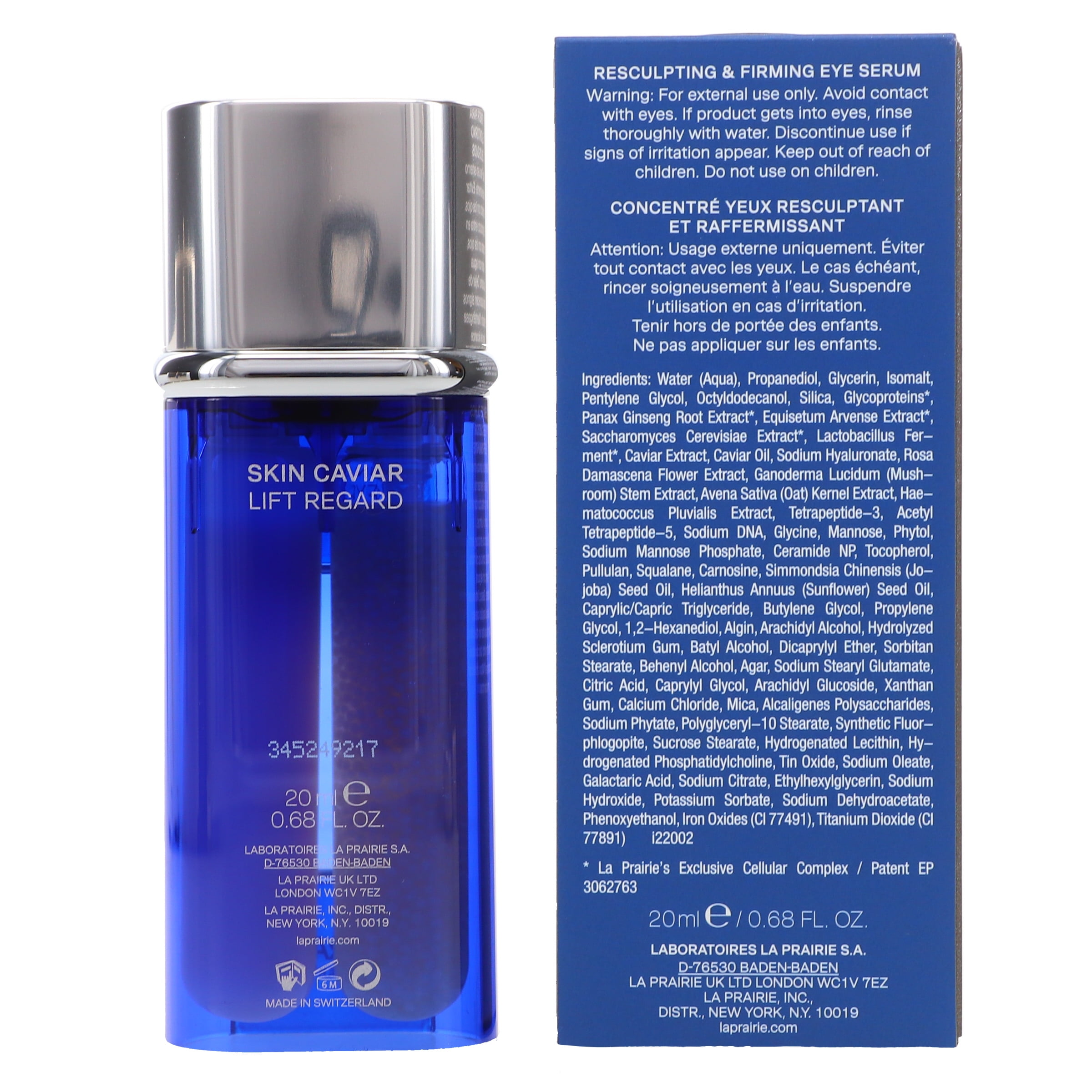 アイケア LA PRAIRIE SKIN CAVIAR EYE LIFT 20ml La Prairie Skin Caviar Eye Lift, 0.68 oz | Costco